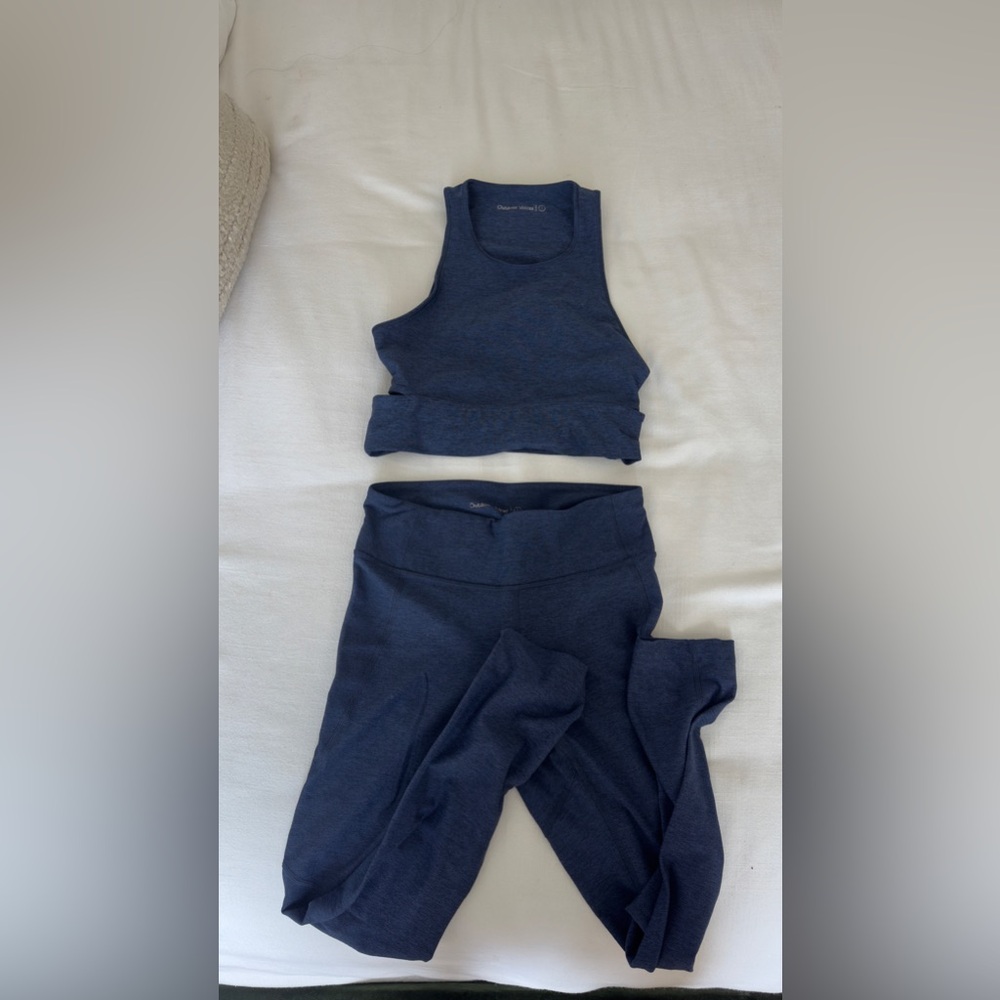 Outdoor Voices - Navy Blue Top and bottom (small)